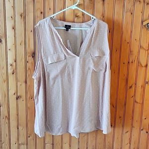 SIN DOT NATURAL TAN TANK BY WORTHINGTON